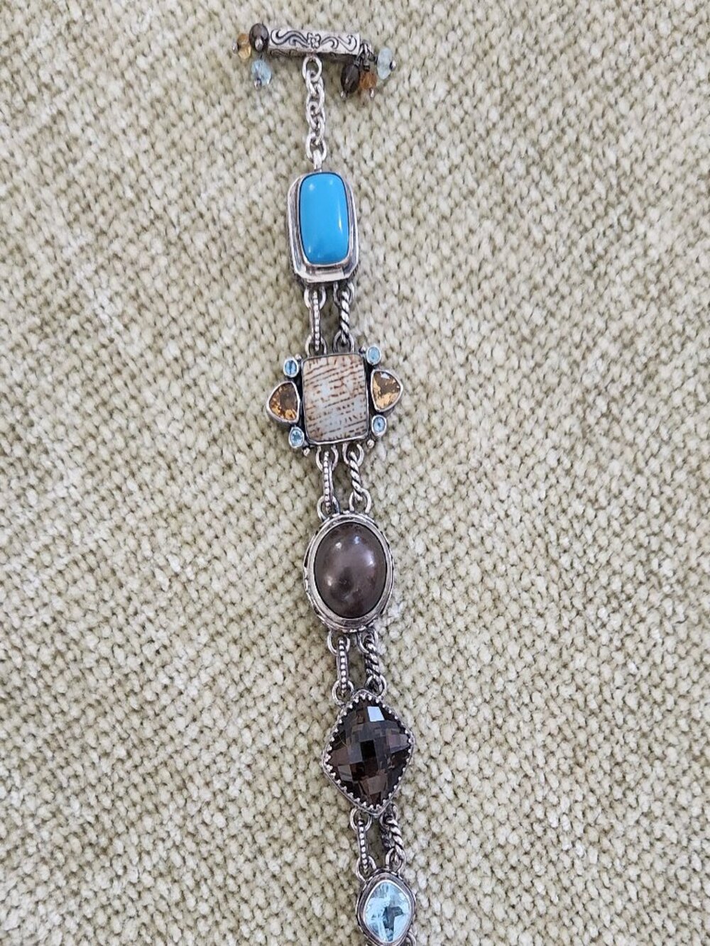 Sarah Blaine Sterling Silver One of a Kind Bracelet-Collectable
